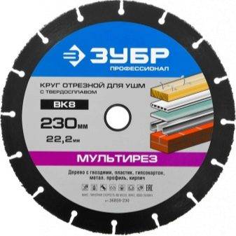 De quel côté mettre la molette de coupe sur la meuleuse