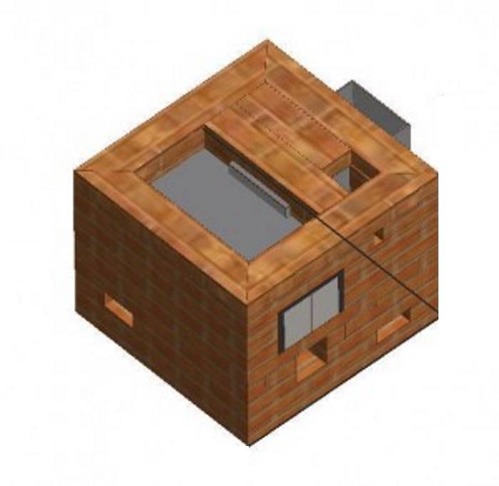 Comment faire un poêle en brique et en métal pour un bain