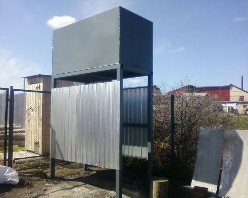 Réservoir pour une douche d'été : conseils pour choisir un modèle fini + comment construire un produit fait maison