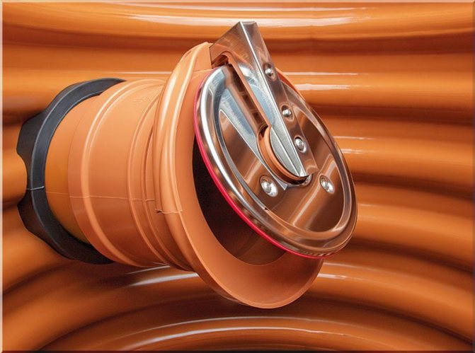 clapet anti-retour d'égout