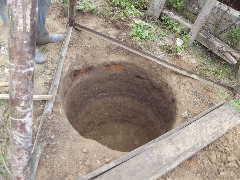 Conception de puits : maison de puits (ouverte et fermée)