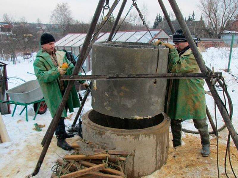 Construction de puits - comment les clients sont trompés