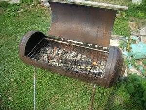 Gril à gaz à faire soi-même: instructions étape par étape pour la construction d'un produit fait maison