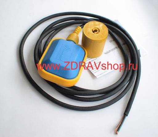 Interrupteur à flotteur de niveau d'eau pour le contrôle de la pompe