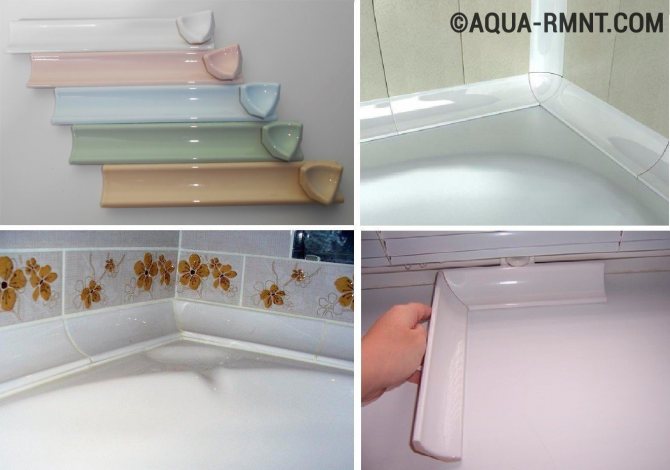 Comment coller une bordure sur une baignoire: options de style et technologies