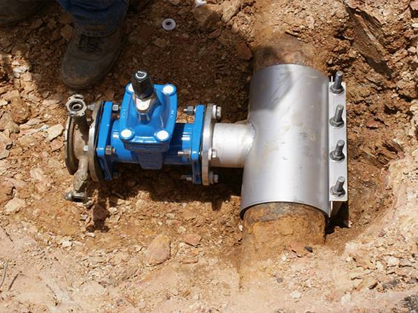 Comment puiser dans une alimentation en eau sous pression existante