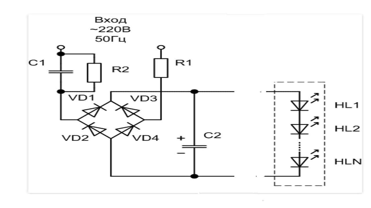 Pourquoi est-il si difficile d'alimenter des LED à partir de 220v de vos propres mains ?