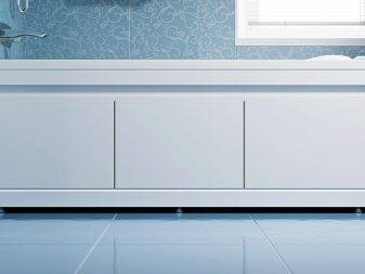 Choisir et installer un écran sous la baignoire de vos propres mains - comment tout faire de manière fonctionnelle et esthétique?