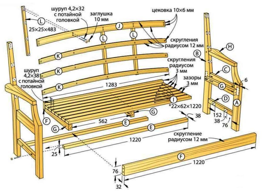 Gazebos en bois à faire soi-même - instructions de construction, les 5 principaux types de bois