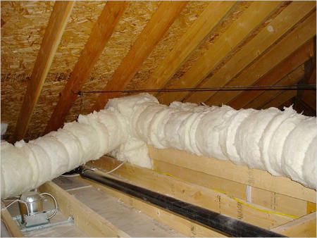 Comment et avec quoi isoler un tuyau de ventilation: règles et réglementations pour l'isolation des conduits