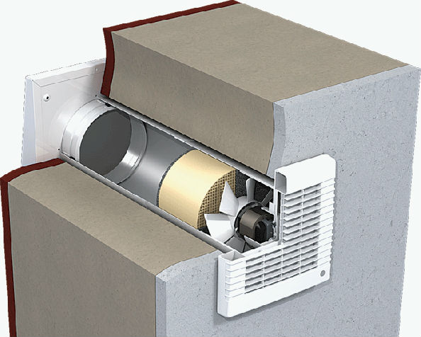 Clapet anti-retour pour la ventilation: types, appareil, installation sur la hotte