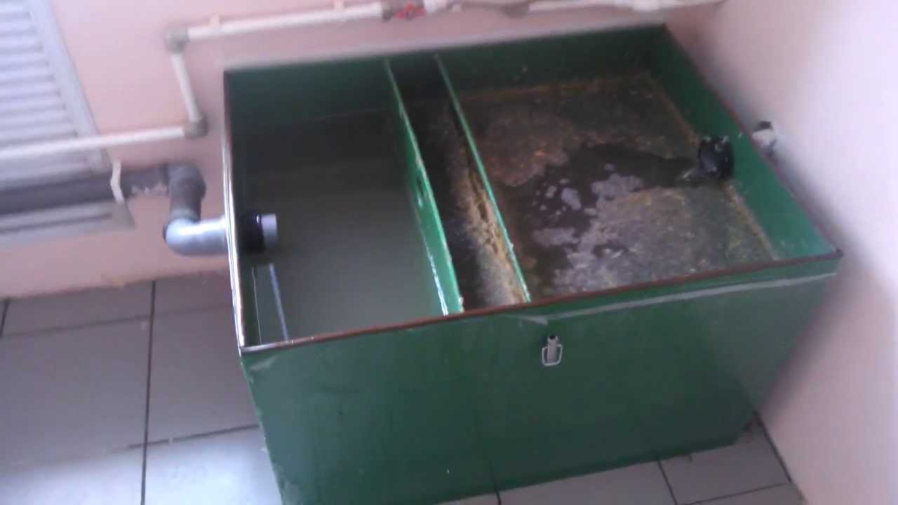 Piège à graisse domestique à faire soi-même pour le lavage