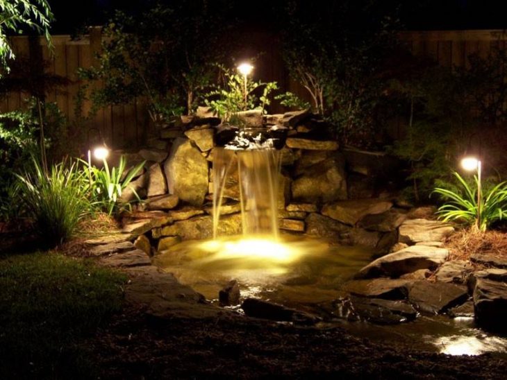 Caractéristiques de l'éclairage décoratif d'une maison de campagne