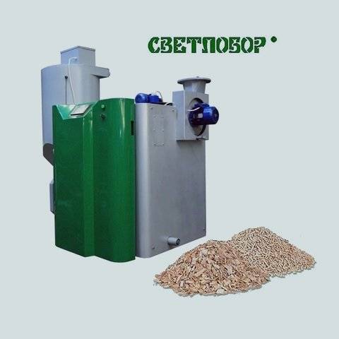 Chaudière "Svetlobor" à pellets: appareil et avantages