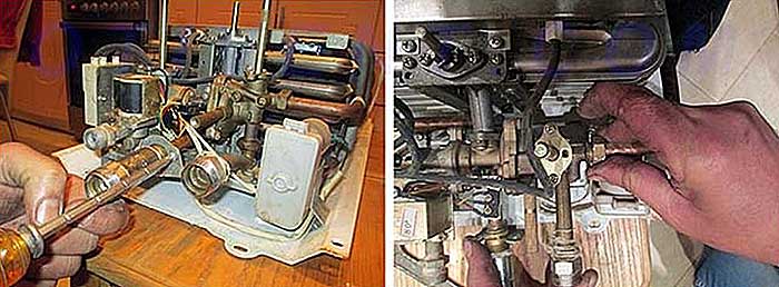 Comment et avec quoi pouvez-vous nettoyer vous-même la colonne de gaz à la maison ?