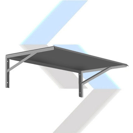 Visière pour le climatiseur: options pour protéger l'unité extérieure + aménager un auvent