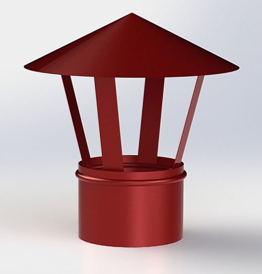 Dispositif et calcul d'une cheminée pour une chaufferie