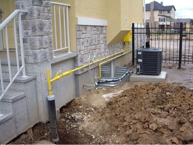 Exigences de base pour la pose d'un gazoduc interne