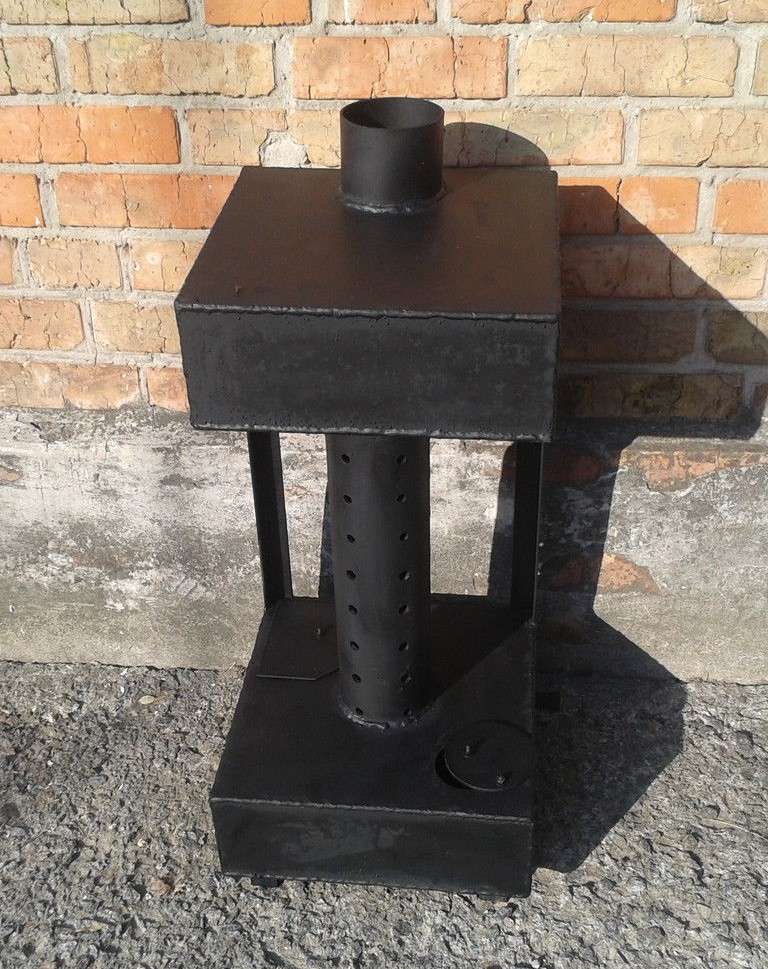 Poêle à ventre à faire soi-même pour une résidence d'été et un garage: instructions pour l'autoproduction