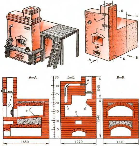 Comment construire un poêle russe: maçonnerie à faire soi-même, les meilleures commandes et schémas