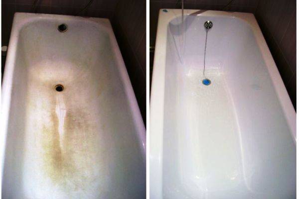 Comment laver un bain en fonte sans endommager l'émail: un aperçu des recettes folkloriques et des meilleurs produits achetés