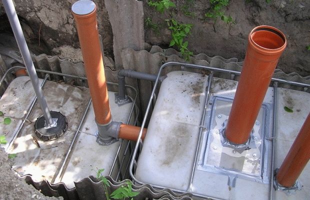 Fosse septique à faire soi-même d'eurocubes - technologie de fabrication + vidéo