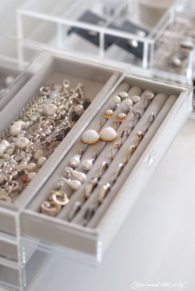 Rangement bijoux : idées. boîte à bijoux. comment stocker des bijoux en or à la maison