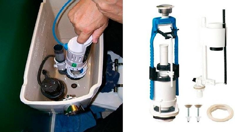 Comment régler le flotteur dans les toilettes avec un bouton - tout sur l'égout