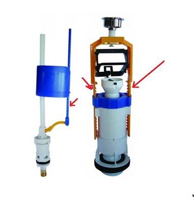 Fixation du réservoir aux toilettes: une description détaillée du processus d'installation
