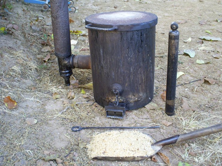 Production indépendante d'un poêle à combustion longue