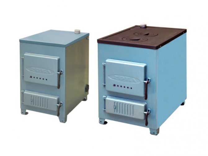 Chaudières à combustible solide Zota - revues et gammes de modèles