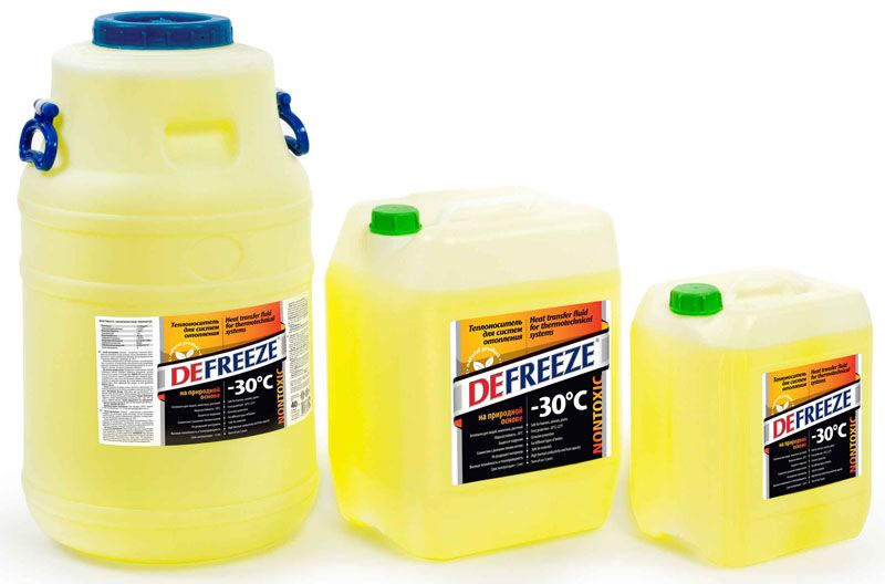 Liquide de refroidissement pour le système de chauffage d'une maison de campagne: quel est le meilleur antigel, antigel pour les chaudières à électrodes, comment choisir une chaudière à gaz, quel liquide remplir le système