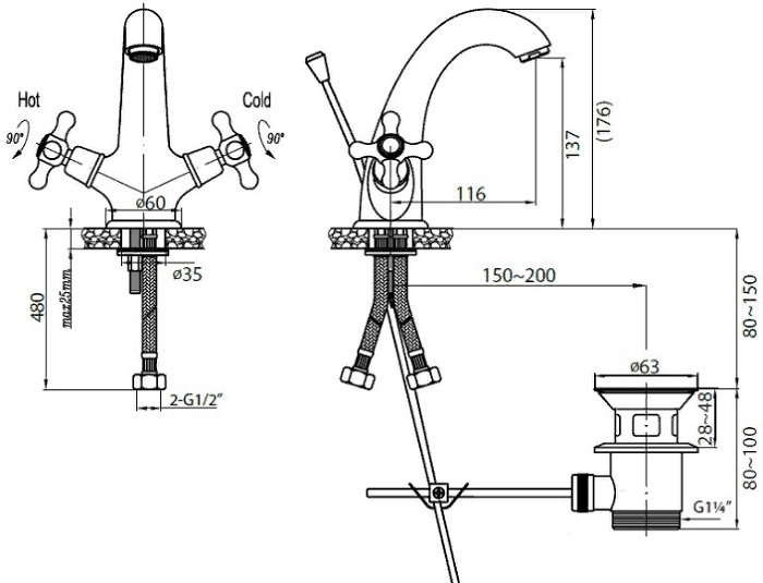 Vanne inférieure : objectif, appareil + instructions de remplacement