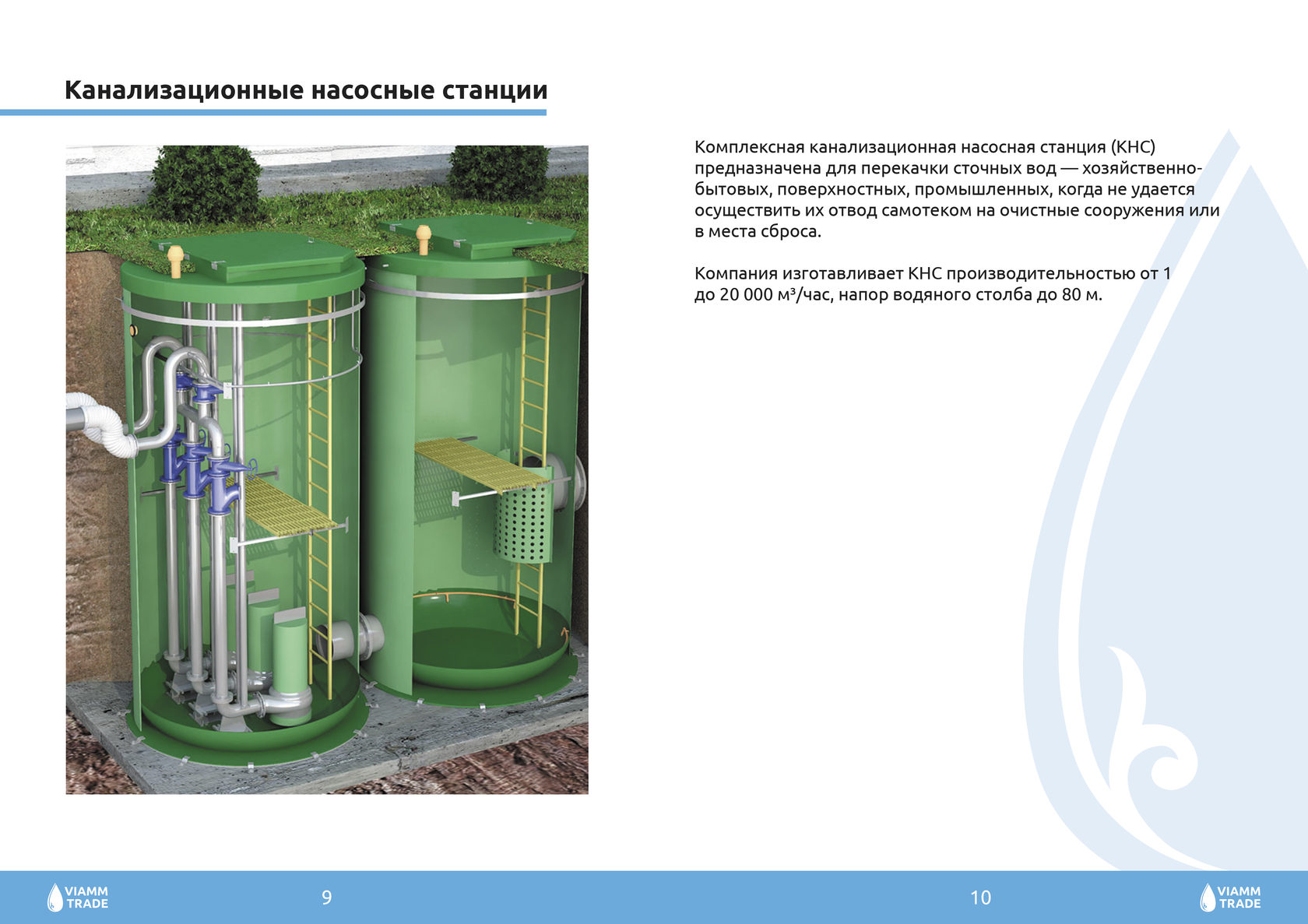 Station de pompage des eaux usées kns. appareil, but, installation, types, prix