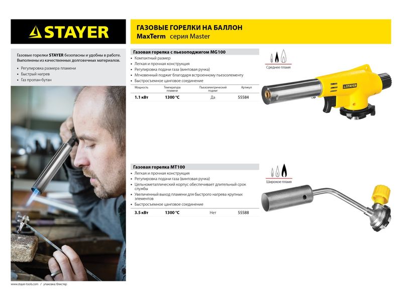 Brûleurs à gaz pour bidon : principe de fonctionnement + recommandations de choix et d'utilisation