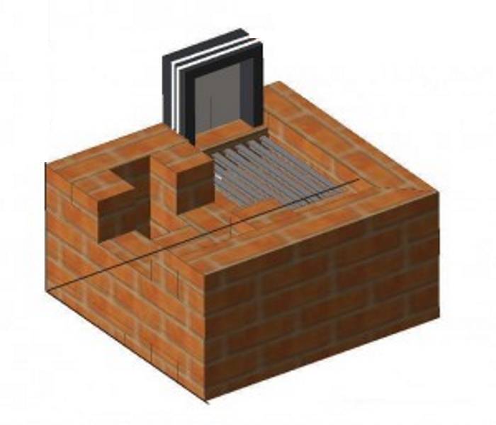 Comment faire un poêle en brique et en métal pour un bain