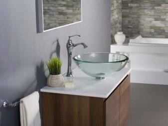 Lavabo dans la salle de bain: types de lavabos + nuances de choix du meilleur design