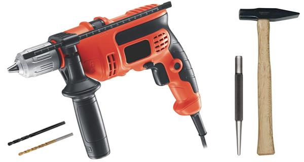 Comment faire un trou dans un carrelage sans perceuse