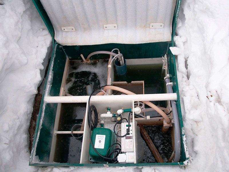 Préservation d'une fosse septique topas pour l'hiver - instructions de conservation