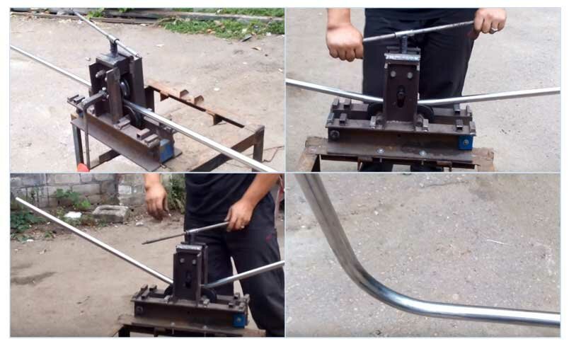 Cintreuse de profilés à faire soi-même (35 photos): dessins et dimensions d'une cintreuse de profilés manuelle. comment faire une machine à cintrer pour un tube profilé?