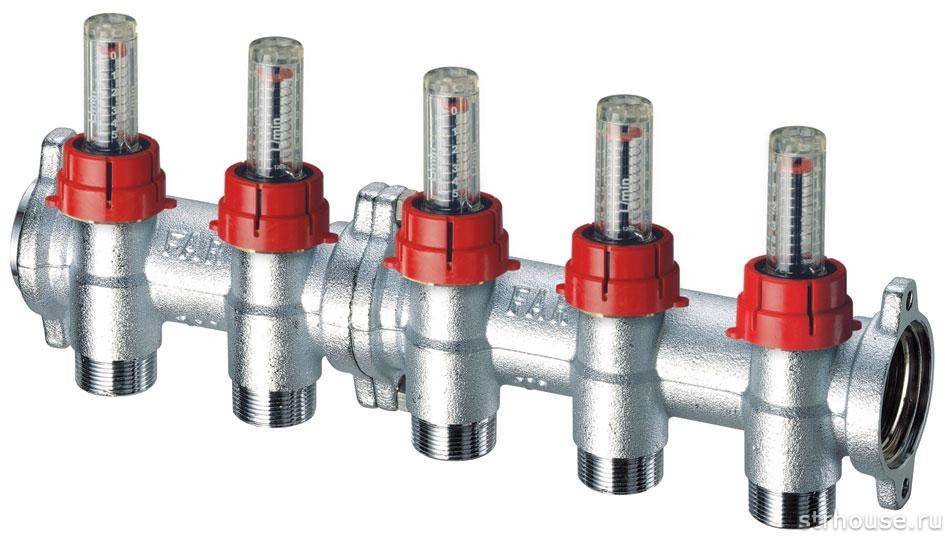 Peigne de distribution du système de chauffage: objectif, principe de fonctionnement, règles de connexion