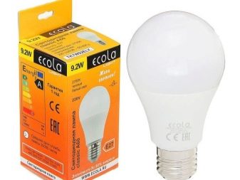 Lampes LED Ecola (Ecola): aperçu de la gamme, avantages et inconvénients, avis des consommateurs