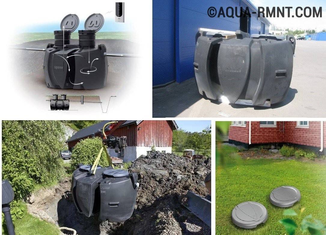 Fosse septique "uponor": avis, avis, gamme, avantages et inconvénients