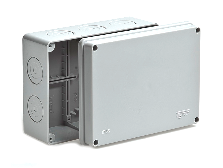 Boîte de jonction pour câblage extérieur et encastré : types, classification + instructions d'installation