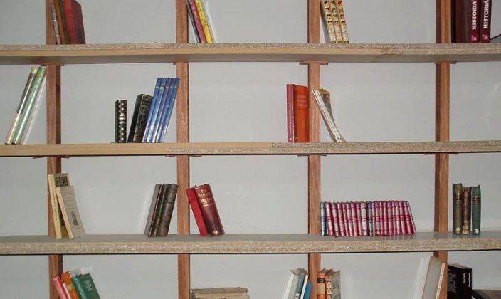Nous fabriquons une étagère pour les livres de nos propres mains: 6 solutions originales