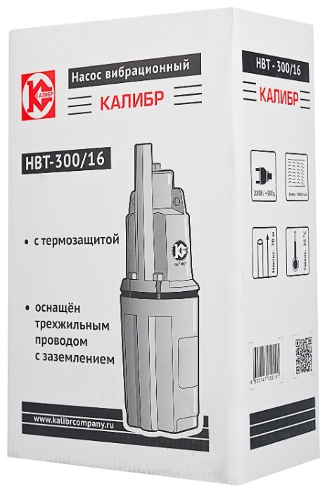 Pompe à eau "calibre": appareil, examen des modèles, avis