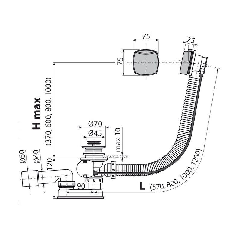 Bonde d'évier: conseils de montage et d'installation du maître