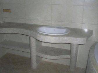 Évier à poser: schémas d'installation et analyse des caractéristiques d'installation