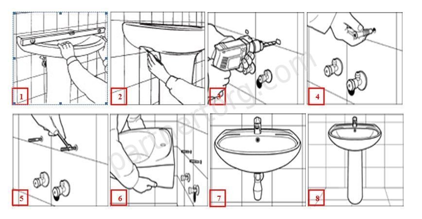 Installation du robinet - instructions, guide étape par étape