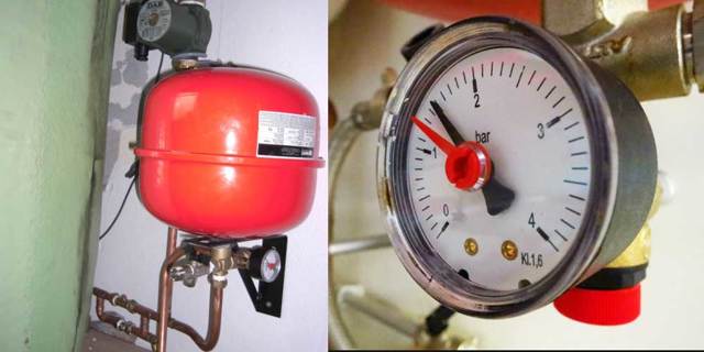 Pression dans le vase d'expansion d'une chaudière à gaz: normes + comment pomper et régler